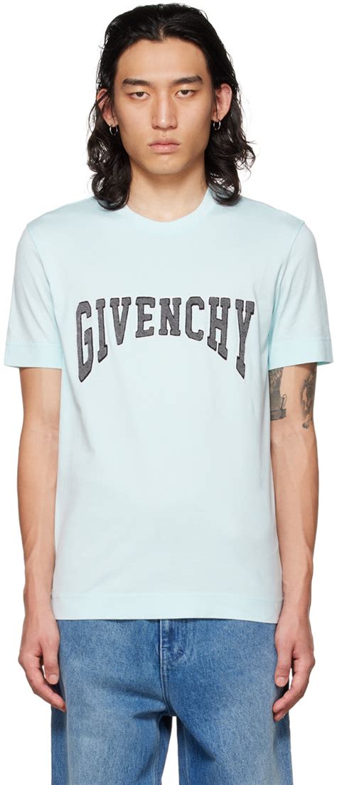 givenchy knight blue t shirt|Givenchy t shirt prices.